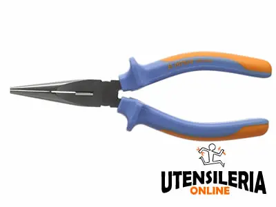 Pinze per meccanica a becchi lunghi B1675/4 manici resina 160mm Pagamento Sicuro