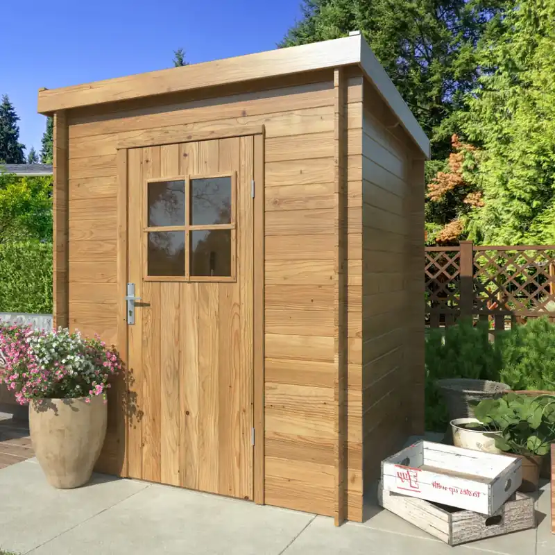 Losa Legnami Zoe A - Casetta da giardino in legno impregnato 176x176 cm Must-Have