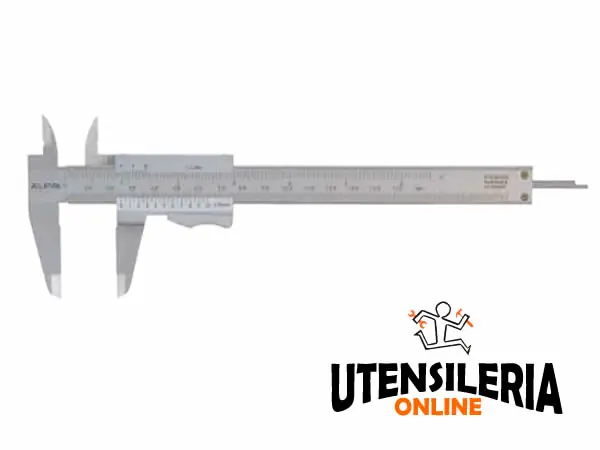 Offerta Speciale Calibri corsoio monoblocco asta piatta INOX bloccaggio pulsante