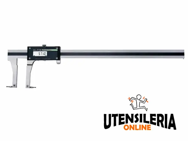 Esclusivo Calibro digitale IP54 per gole interne/esterne INOX temprato 650mm