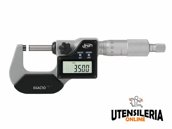 Occasione Imperdibile Micrometri digitali IP65 EXACTO risoluzione 0,001mm