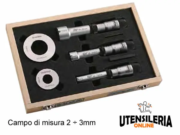 SET micrometri per fori a lettura analogica XT 2-3mm Offerta Speciale
