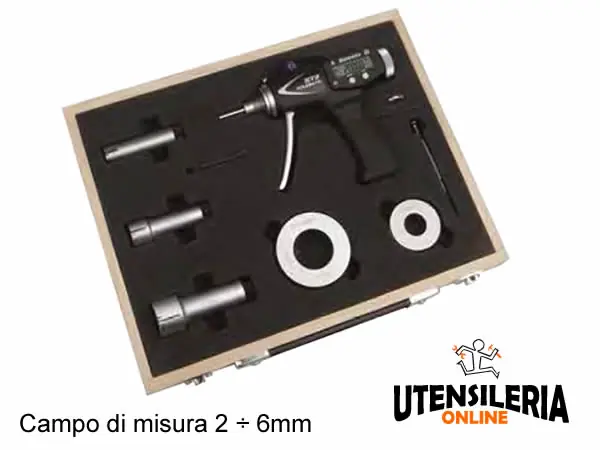 SET STANDARD Micrometro digitale IP67 2-6mm con BLUETOOTH Compra Oggi Stesso