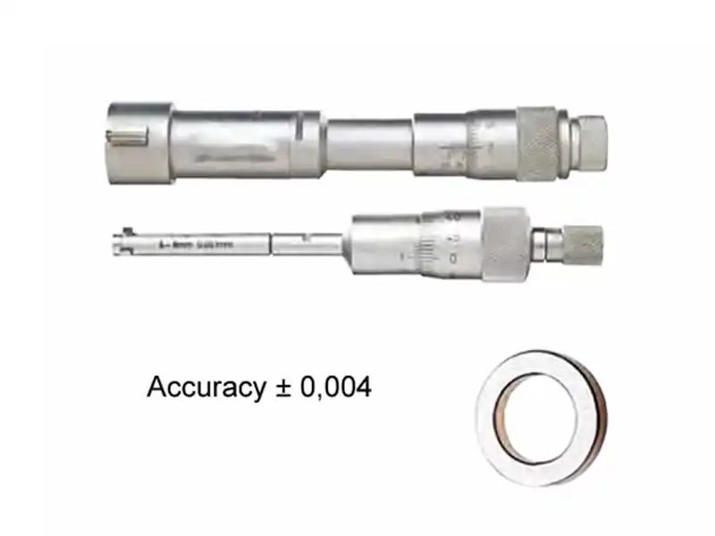Micrometri a tre punte con anello e prolunga accuracy 0,004mm Spedito Oggi