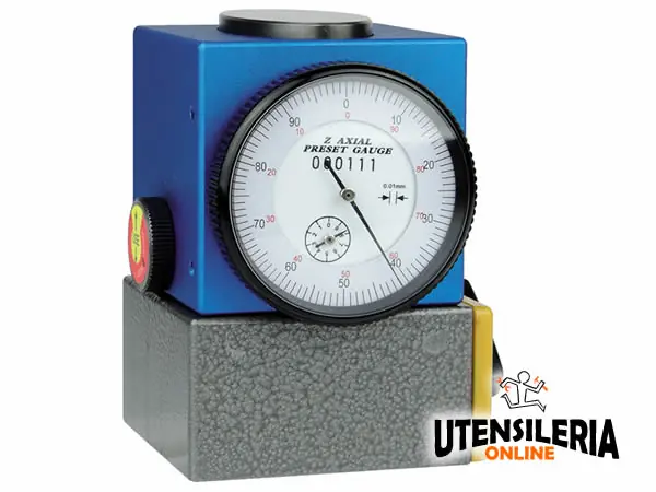 Azzeratore per utensili con base magnetica 100mm Offerta Limitata
