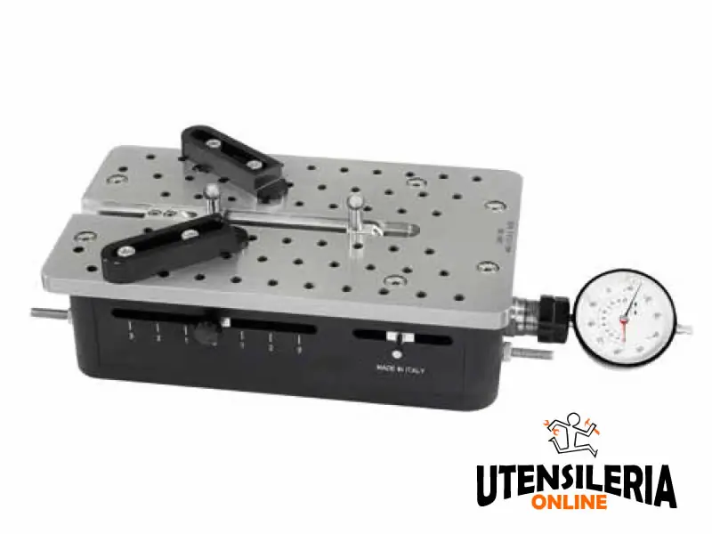 Tavolo di controllo misurazione millesimale 0-200mm Nuova Collezione