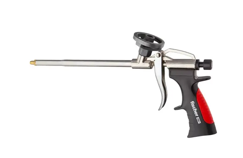 Pistola in metallo per schiuma poliuretanica con 2 prolunghe PUP M3 Fischer Subito Disponibile