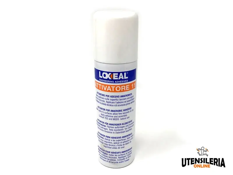 Affare Attivatore spray Loxeal 11 da 200ml per indurimento rapido adesivi anaerobici