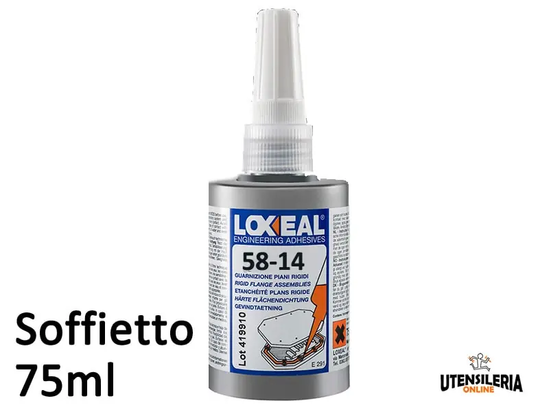 Guarnizione Loxeal 58-14 per metalli impiego generale colore arancione Must-Have