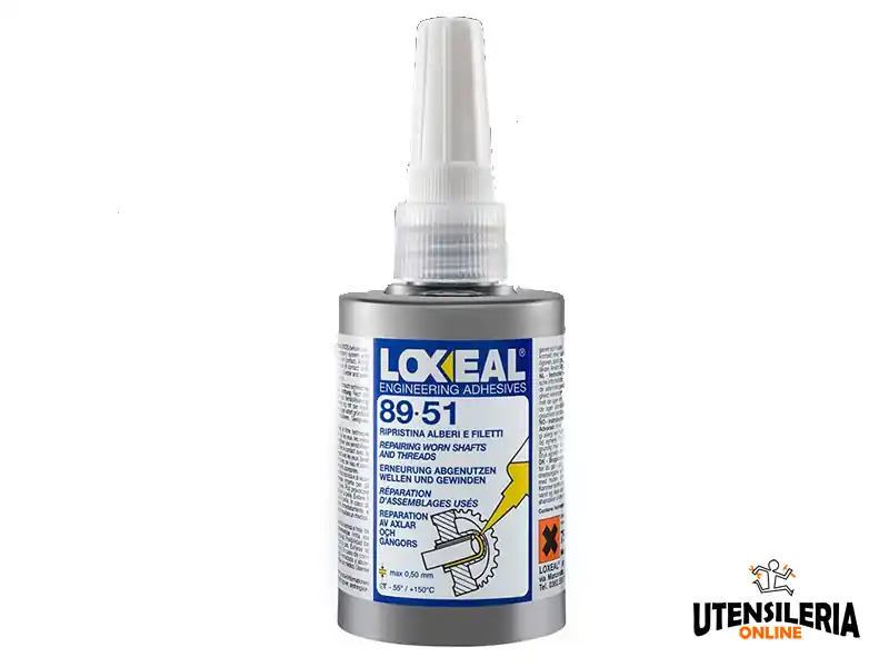 Adesivo Loxeal 89-51 per metalli rigenera alberi filetti usurati 75ml Compra Adesso