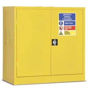 Armadio di sicurezza ante battenti Tecnotelai 1000x500x1000mm per vernici e solventi Occasione