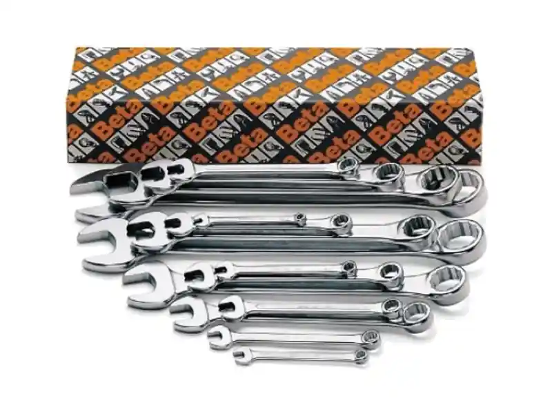 Serie 17 chiavi combinate forchetta e poligonale Beta 42/S17, 6x6-22x22mm Occasione Imperdibile