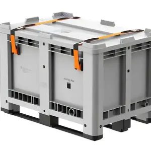 Solo Oggi Contenitore in polietilene Carvel 1200x800x760mm per batterie al litio esauste, 470lt