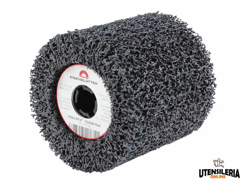 Promozione Esclusiva Rullo Clean in fibra di nylon per acciaio e legno 115x50mm