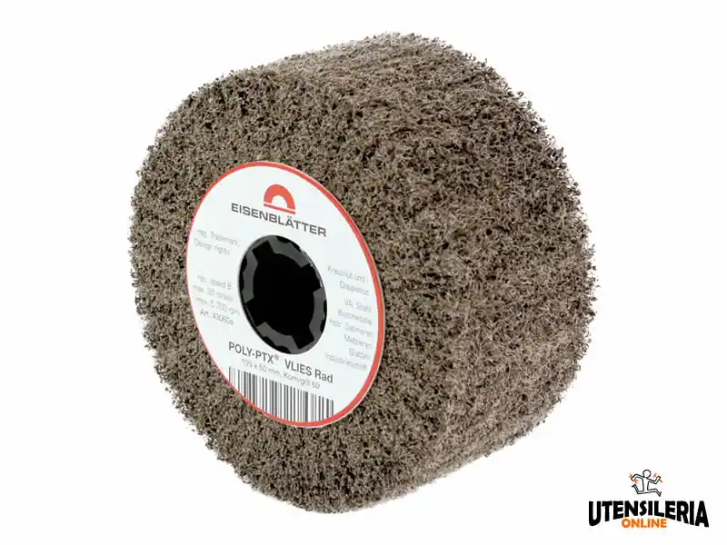 Rullo in fibra di nylon abrasiva 115x50mm grana 60-600 Miglior Prezzo