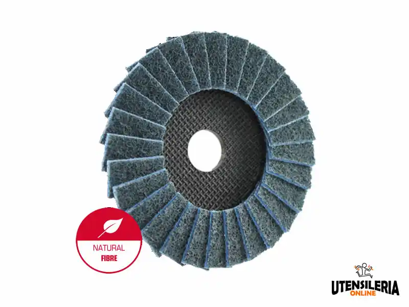 Disco lamellare blu grana fine 280K 125x22mm (10pz) Prezzo Basso