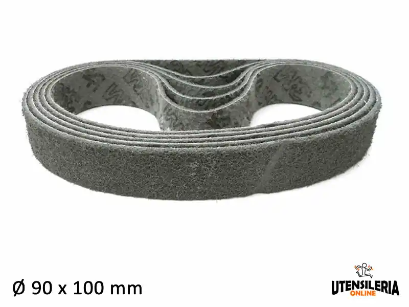 Compra Oggi Stesso Nastri abrasivi grana super-fine grigia 90x100mm (4pz)