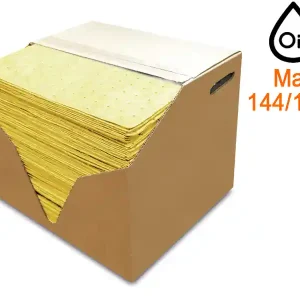 Panni assorbenti Carvel 41x46cm forati e pre-tagliati per sostanze acide in dispenser(100pz) Scelto Dai Clienti