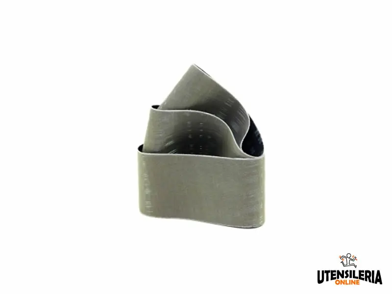 Reso Gratuito Nastri larghi fine grigi in fibra SC 60x260mm grana 400 (4pz)