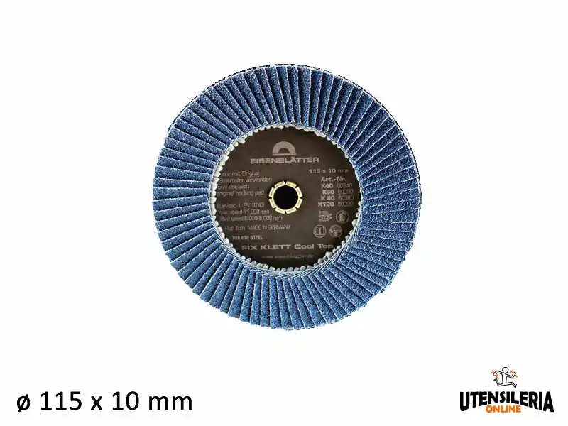 Offerta Del Giorno Dischi FIX Cool Top® zirconio abrasivo 115x10mm (10pz)