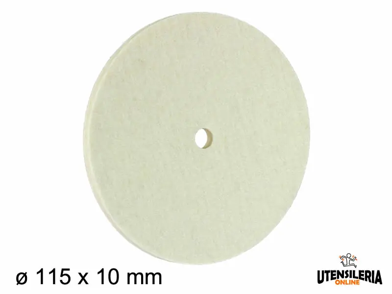 Ultime Pezzi FIX Dischi in feltro merino 115x10mm (10pz)