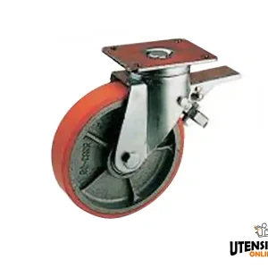 Ruota 700/P ROCARR supporto piastra girevole e freno portata max 1200Kg Affare