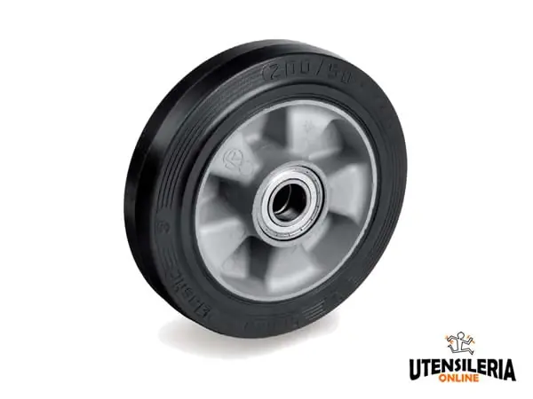 Ruote SIGMA ELASTIC con cuscinetto per cassonetti serie 72AL Prezzo Scontato