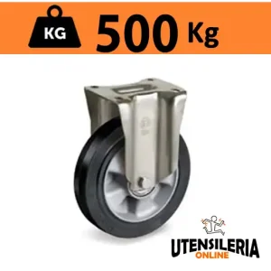 A Buon Prezzo Ruota SIGMA ELASTIC 72AL per cassonetti supporto fisso 200X50 500Kg
