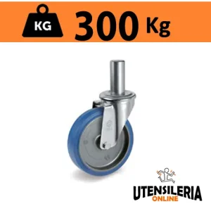 Compra Oggi Stesso Ruota SIGMA ELASTIC 73 supporto rotante con codolo max 300Kg