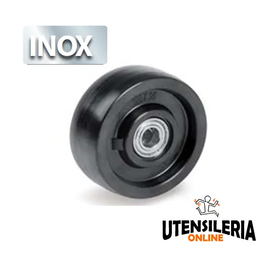Compra Online Ruota monolitica termoindurente con cuscinetto INOX serie 67