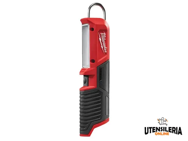 Spedizione Espresso Torcia M12 SL-0 con LED 12V compatta con gancio 220 lumen