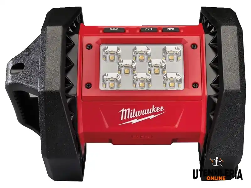 Faro M18 AL-0 con LED 18V con fissaggio a parete 1500 lumen Vendita Finale