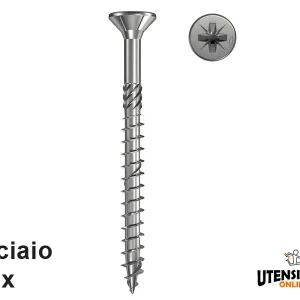 Vite in acciaio inox FPF SZ A2P Power-Fast 3.5x filetto parziale (100pz) Pagamento Sicuro