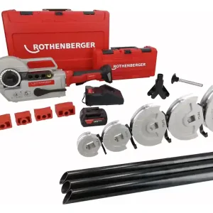 Rothenberger curvatubi Robend 4000E AMPShare con matrici 1/2"-1,1/8", batteria 4ah e caricabatteria Ordina Subito