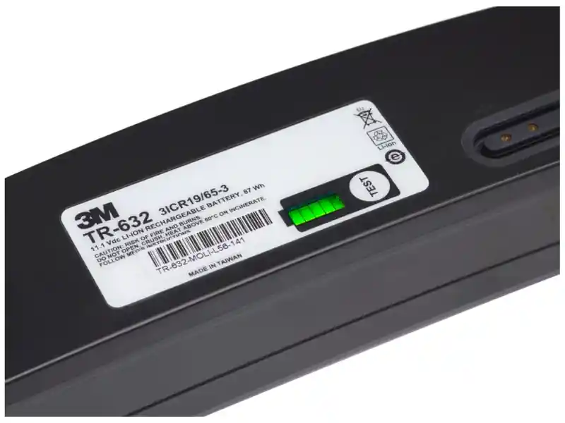 Nuovo Arrivo Batteria alta capacità TR-632 per respiratore elettroventilato 3M Versaflo TR-602E