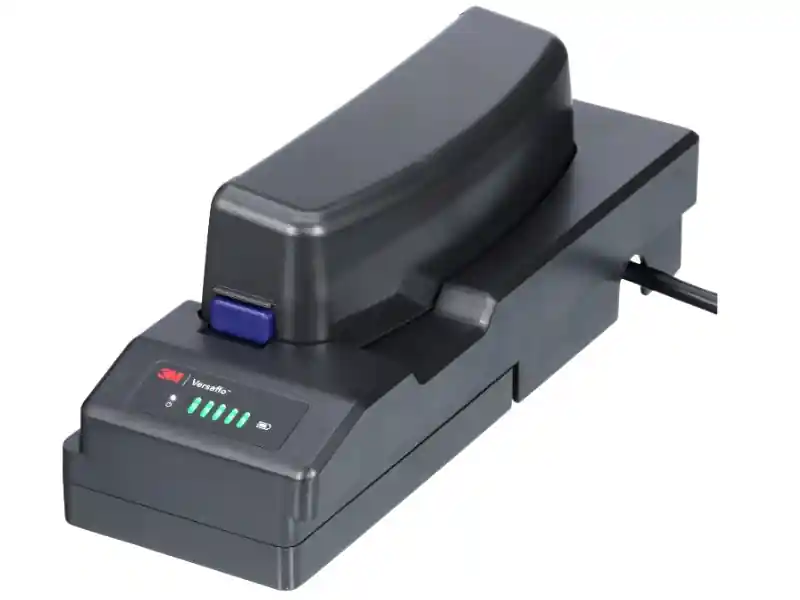 Caricabatteria singolo TR-342E per respiratore 3M Versaflo TR-300 Soddisfatti O Rimborsati