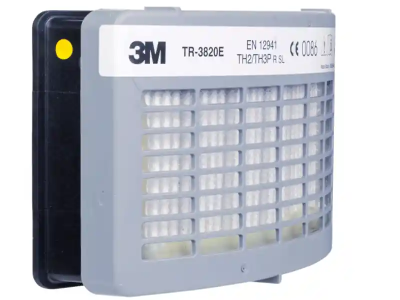 Filtro polveri vapori di acido TR-3822E per respiratore 3M Versaflo TR-300+ Offerta Limitata