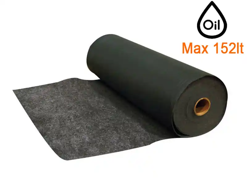 Rotolo assorbente carrabile Carvel 91x9000cm per liquidi industriali, 152lt Affare
