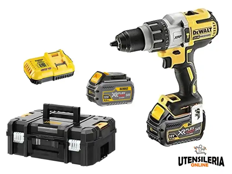 Trapano avvitatore DeWalt XR FLEXVOLT a batteria 18V 6.0Ah in Kit Novità