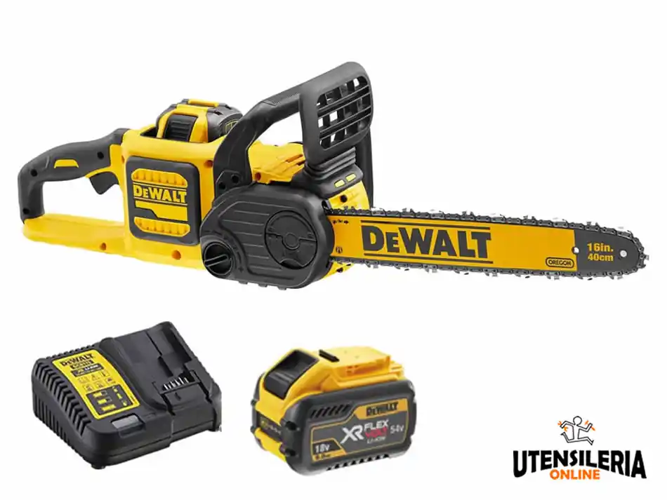 Non Perdere Elettrosega DeWalt XR FLEXVOLT 54V con barra Oregon da 40cm