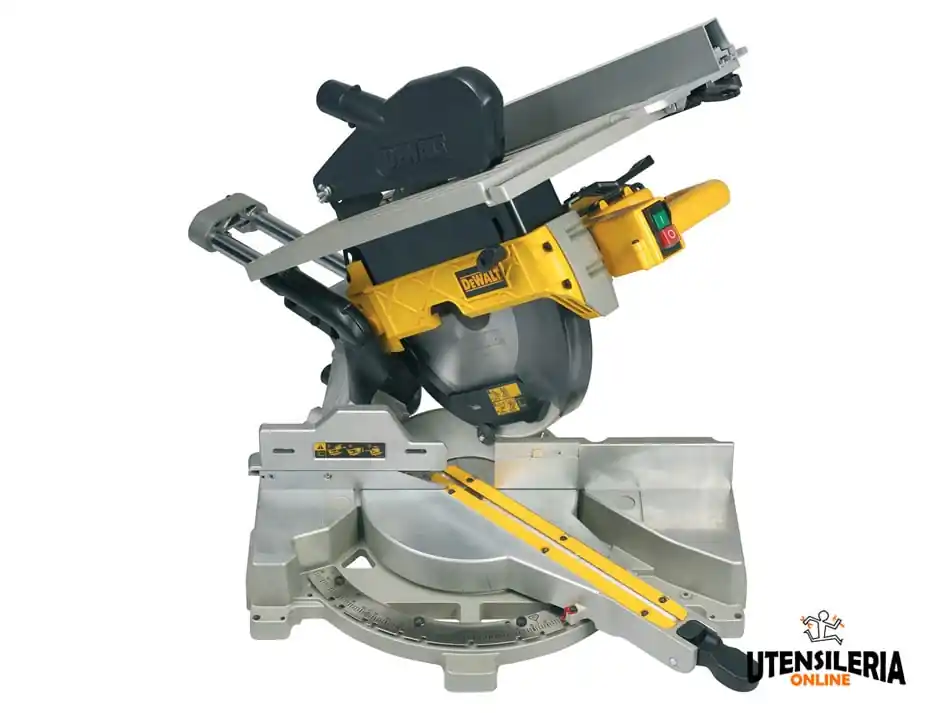 Compra Oggi Stesso Troncatrice radiale con pianetto per legno DeWalt 305mm 1600W