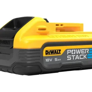 Batteria compatta DeWalt Powerstack XR 18V 5.0Ah con celle a sacchetto Consegna Rapida