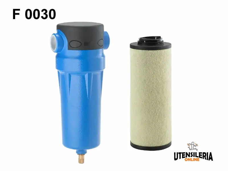 Reso Gratuito Filtro per polveri oli e uso generale F 0030 PF OMI 3000l/min
