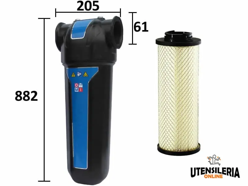 Sconto Filtro per trattamento polveri AF2700 grado QF OMI 45333 l/min