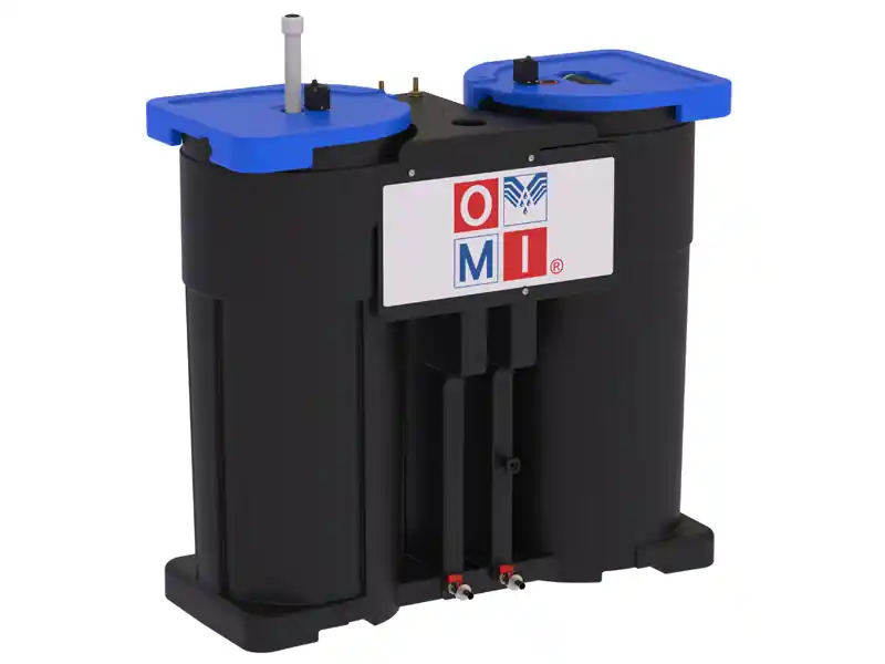 Popolare Separatore acqua-olio OMI Ecoplus 300 a filtrazione multistadio, 30000l/min
