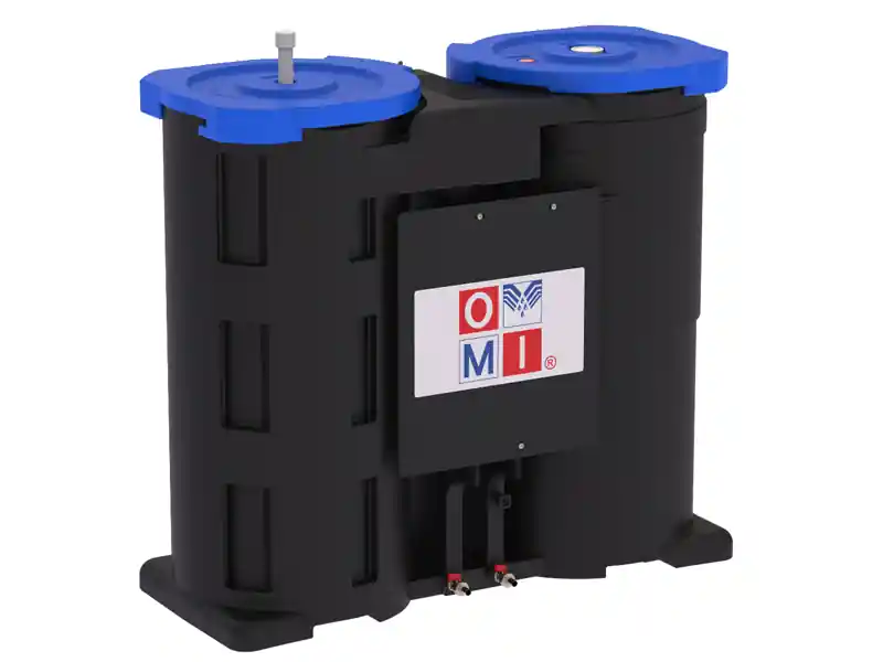 Offerta Limitata Separatore acqua-olio OMI Ecoplus 600 a filtrazione multistadio, 60000l/min