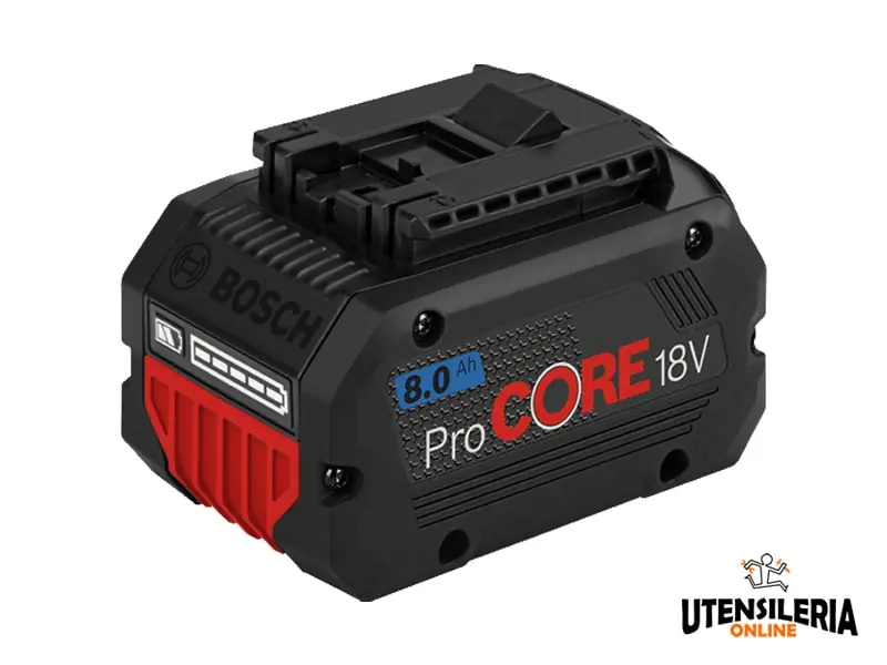 Nuovo Arrivo Batteria Performance Bosch ProCORE18V 8.0Ah Li-ion tecnologia Coolpack