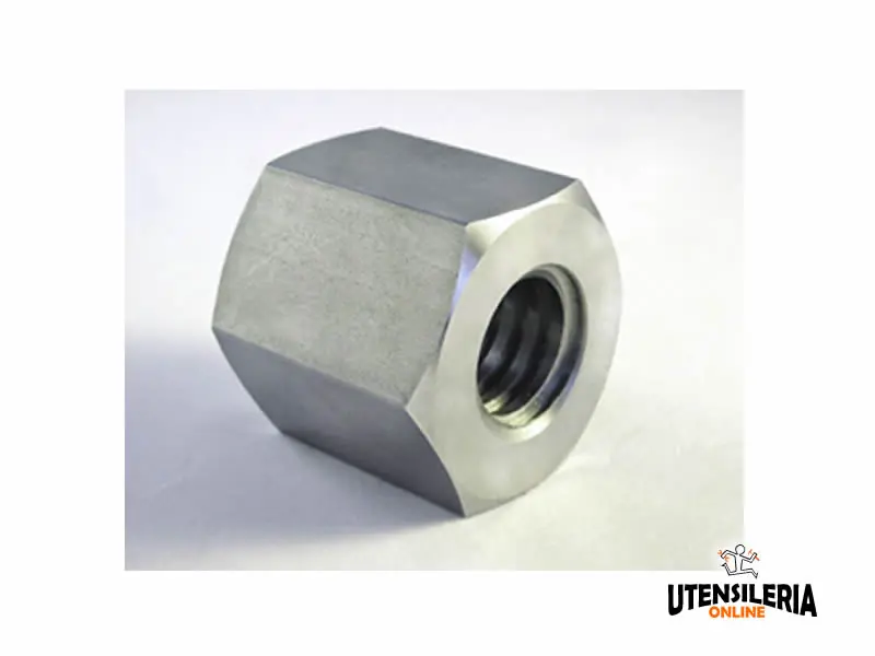 Prezzo Ridotto Chiocciola madrevite acciaio INOX esagonale MIE304 trapezoidale