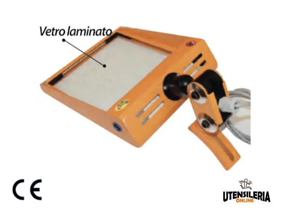 Di Tendenza Schermo antinfortunistico per mole LTF 145.L1 con luce LED 24V
