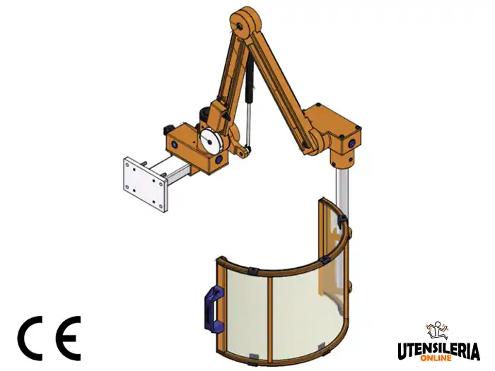 Schermi per fresatrici snodati bilanciati LTF 148.B DX Ultime Pezzi